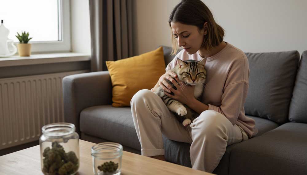 How does weed affect cats? Learn the risks of cannabis exposure in pets, warning signs to watch for, and how to protect your cat at home.