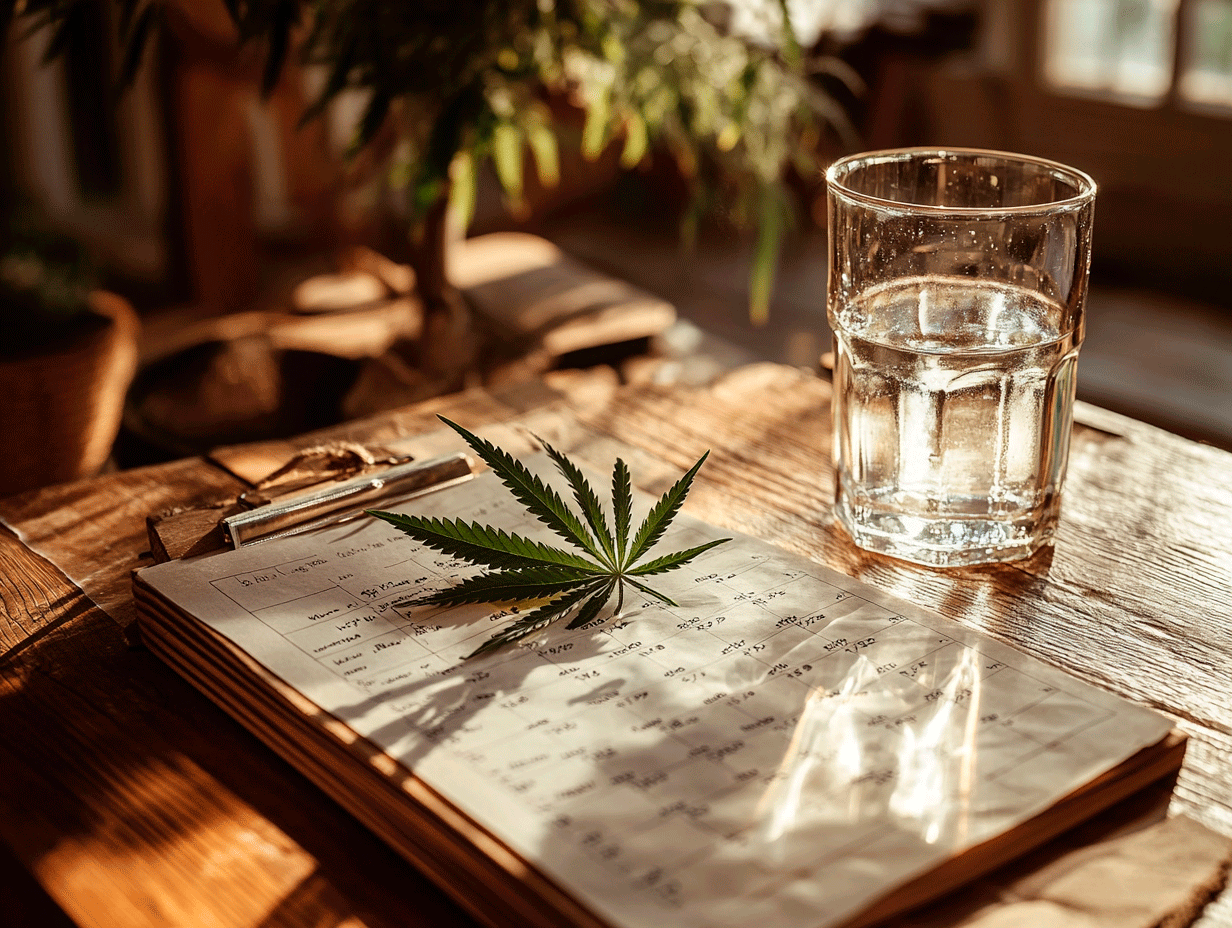 A visual timeline illustrating detection windows in blood, saliva, urine, and hair, showing how long does cannabis stay in your body.